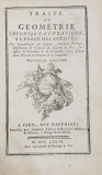 Traite de geometrie theorique et pratique, a l&#039;usage des artistes par Sebastien Le Clerc - Paris, 1774