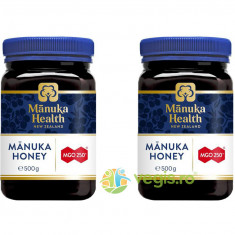 Pachet Miere de Manuka (MGO 250+) 500g+500g