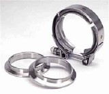 Clama V-band din otel inoxidabil universala Pypes pentru sistemul de evacuare 2.5" (63.5mm) Performance AutoTuning