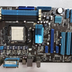 Placa de Baza Asus M4A77T, Socket AM3, DDR3, PCI, SATA - poze reale