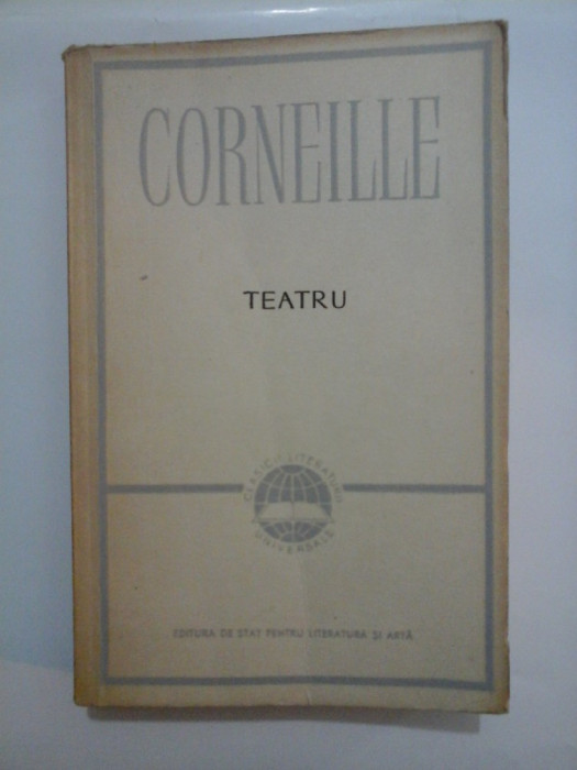 CORNEILLE - TEATRU