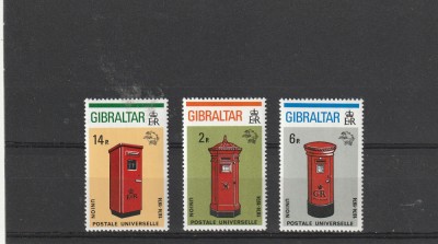 Cutii postale specifice ,Gibraltar. foto
