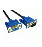 Cablu extensie VGA Tata - Mama-Lungime 1.5 Metri, Oem