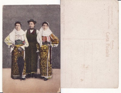 Romania - tipuri, port popular din Muscel foto