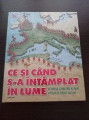 Ce si cand s-a intamplat in lume. Istoria cum nu ai mai vazut-o pana acum foto