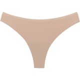 Snuggs Period Underwear Brazilian Light Tencel&trade; Lyocell Beige chiloți menstruali textili pentru menstruație slabă mărime S 1 buc