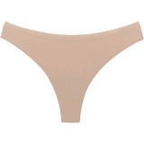 Snuggs Period Underwear Brazilian Light Tencel&trade; Lyocell Beige chiloți menstruali textili pentru menstruație slabă mărime XS 1 buc