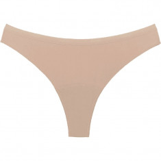 Snuggs Period Underwear Brazilian Light Tencel™ Lyocell Beige chiloți menstruali textili pentru menstruație slabă mărime XS 1 buc