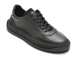 Cumpara ieftin Pantofi sport BITE THE BULLET negri, HS220, din piele naturala