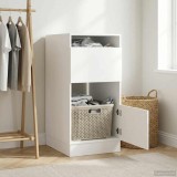 vidaXL Dulap de rufe cu depozitare Alb 50 x 68 x 102 cm Lemn compozit 3422800