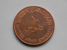 10 FILS 1989 EMIRATELE ARABE UNITE foto