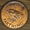 R10 Marea Britanie -moneda de colectie- 1 farthing 1953 -Elisabeta- an unic batere!