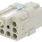 Conector Inserturi Contact Mamă 8 7 PE 10A Han Q PIN