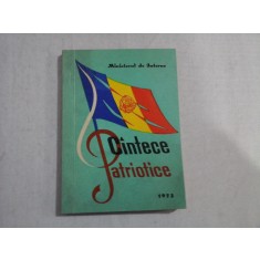 CINTECE PATRIOTICE - MINISTERUL DE INTERNE