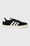 adidas sneakers din piele Vl Court culoarea negru ID6279