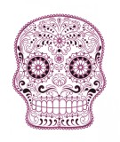 Sticker decorativ, Skull, 78 cm, 216STK-8