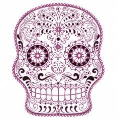 Sticker decorativ, Skull, 78 cm, 216STK-8