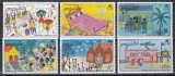 Anguilla 1976 - Crăciun - Desene de copii, Serie + Bloc, 4 POZE, MNH