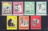 A12 S5 6 - Timbre foarte vechi - Ungaria - Basme - 1959, Nestampilat