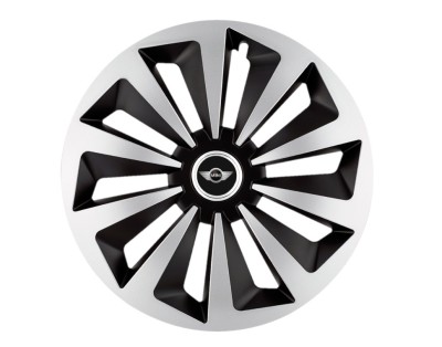 Set 4 capace roti Fox Gri-Negru R15 pentru gama auto Mini Cooper foto