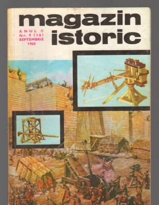 C8607 MAGAZIN ISTORIC - SEPTEMBRIE 1968 foto