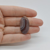 Cabochon agat botswana 30x16x6mm c13