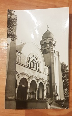 Vedere (carte postala) Timisoara: Biserica ortodoxa (stil romanic). Necirculata foto