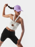 Crop-top din materiale reciclate pentru femei 4F x Anna Lewandowska, 4F Sportswear