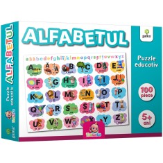 Alfabetul/Puzzle educativ TraLaLa foto