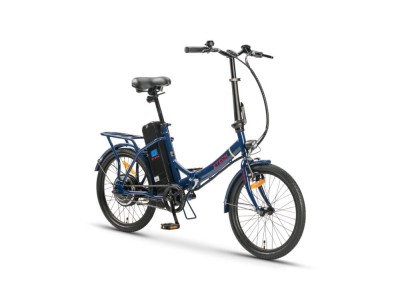 Bicicleta electrica ZT-88 pliabila, motor 250W, 36V 9Ah, viteza 25km/h, autonomie 40km - Albastru foto