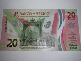 Mexic 20 Pesos Comemorativa 2021 Polimer Seria AD Semnatura 2 UNC