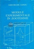 Modele Experimentale in Zootehnie, Gheorghe Sandu, 1995, Coral Sanivet, 336 pg, Coperta Cartonata, Stare Buna