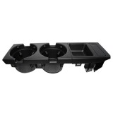 Suport pahare + monede, pentru BMW Seria 3 e46 1998 - 2006 cod 51168217953 - Negru