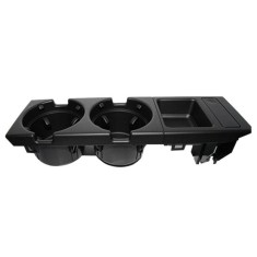 Suport pahare + monede, pentru BMW Seria 3 e46 1998 - 2006 cod 51168217953 - Negru