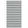 Jaluzea tip zebra gri &icirc;nchis lățime țesătură 130,9 cm poliester