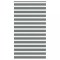 Jaluzea tip zebra gri &icirc;nchis lățime țesătură 130,9 cm poliester