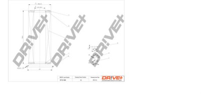Dr!ve+ DP1110.11.0093 Filtru ulei foto