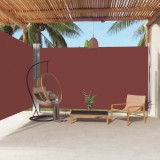Gossi copertina laterala retractabila, maro, 220x600 cm