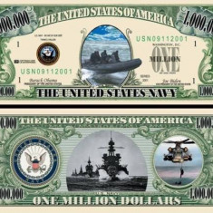 !!! SUA = FANTASY NOTE (TJ6) = U.S. NAVY SEALS - 2009 - UNC