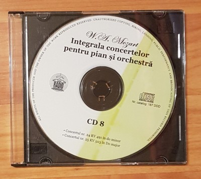 CD Audio - W. A. Mozart - Integrala concertelor pentru pian si orchestra foto