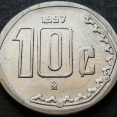Moneda 10 CENTI - MEXIC, anul 1997 * cod 3134