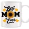 Cana alba ceramica personalizata Best Mom Ever, INOVATIX&reg;. 330ml