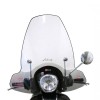 Parbriz Mare Transparent Piaggio Liberty 50 125 150 (05-16) Motorevolution Italia - Inaltime 725mm, Latime 735mm