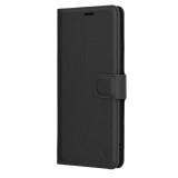 Husa carte Samsung Galaxy S25 Edge Techsuit Leather folio negru