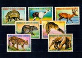 Guinea Ecuatoriala 1977 - Fauna din America de Sud, animale, serie dantelata neuzata