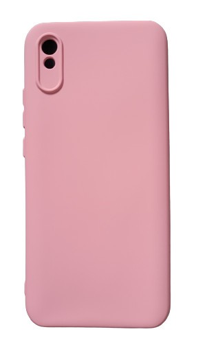 Huse silicon antisoc cu microfibra pentru Xiaomi Redmi 9A 4G Roz