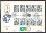 Monaco 1991 - FDC SPECIAL AUR - EUROPA SPATIALA - Tiraj 60 ex. numerotate