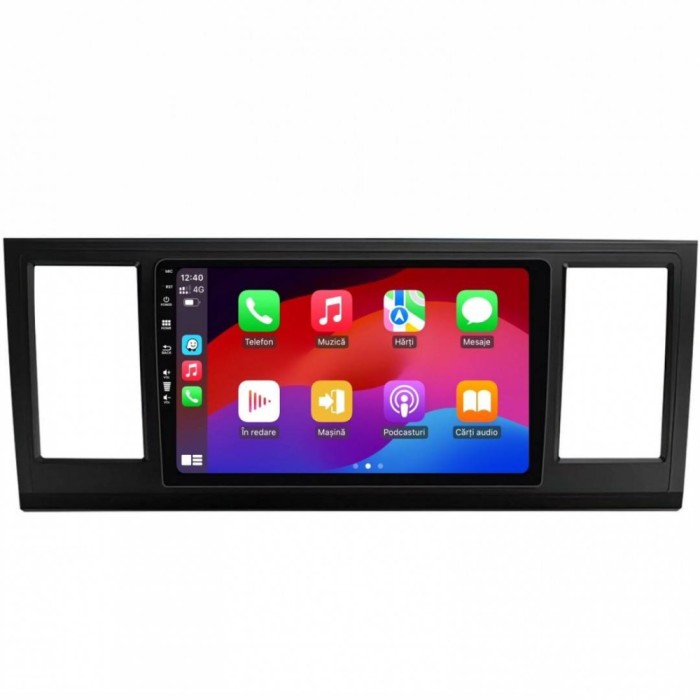 Navigatie Volkswagen Transporter Caravelle Multivan T6 (2015+) 4GB RAM Android 13 Quadcore DSP GPS Wi-FI Carplay Android Auto USB Bluetooth Waze Touch