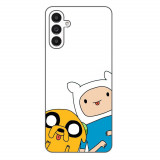 Husa compatibila cu Samsung Galaxy A14 4G, A14 5G Silicon Gel Tpu Model Finn and Jake Tongues