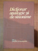 DICTIONAR ANALOGIC SI DE SINONIME AL LIMBII ROMANE de M.BUCA,I.EVSEEV,FR.KIRALY,D.CRASOVEANU,LIVIA VASILUTA,BUC.1987